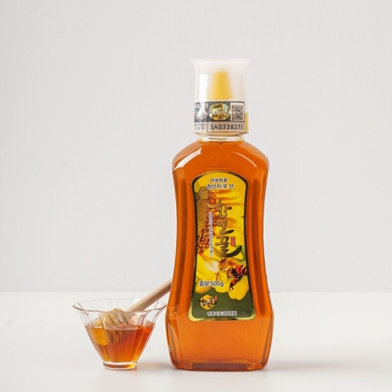 양양꿀단지농원,자연그대로의 천연 벌꿀 한벌꿀(아카시아꿀&피나무꿀 380g x 2종세트)
