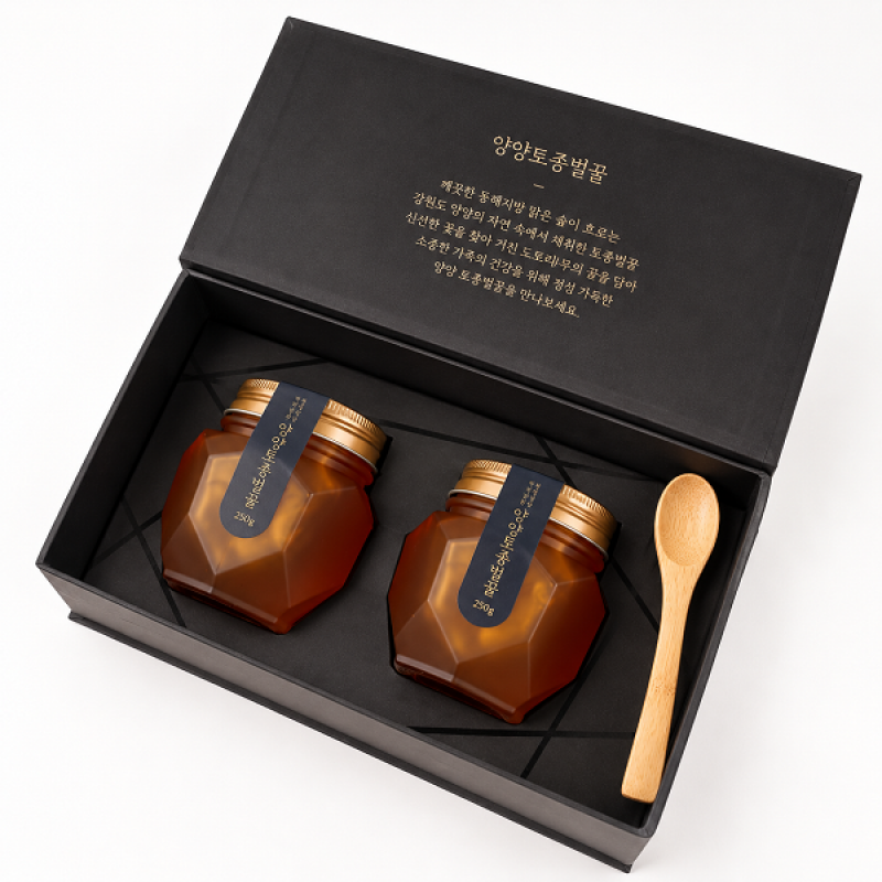 양양꿀단지농원,청정 양양 자연 담은 양양토종벌꿀 500g(250g 2개 세트)